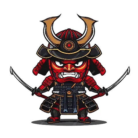 Cách Vẽ Mặt Quỷ Samurai Cách Vẽ Mặt Quỷ Samurai