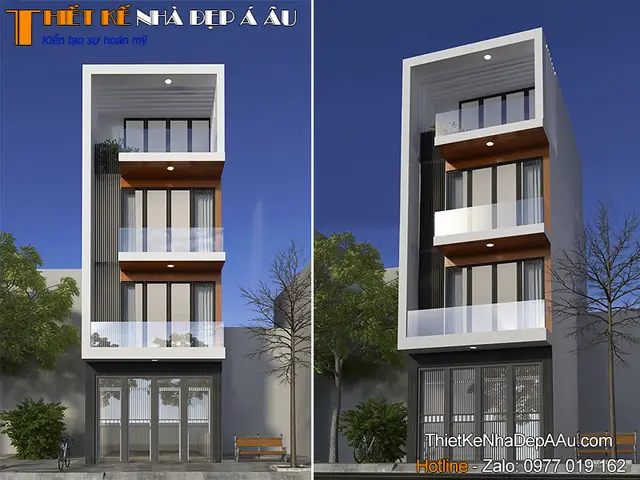 Cách Vẽ Mặt Tiền Nhà