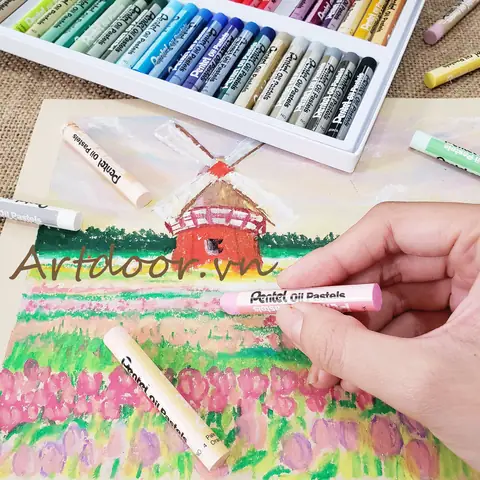 Cách Vẽ Màu Pentel Oil Cách Vẽ Màu Pentel Oil
