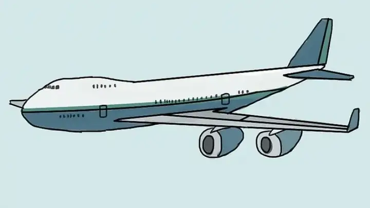 Cách Vẽ Máy Bay Boeing 747 Cách Vẽ Máy Bay Boeing 747