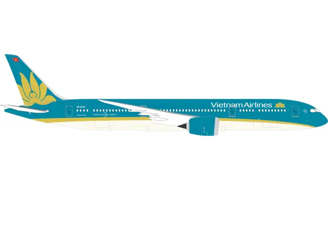Cách Vẽ Máy Bay Vietnam Airline