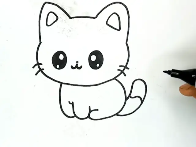 Cách Vẽ Mèo Chibi Cute Cách Vẽ Mèo Chibi Cute