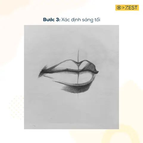 Cách Vẽ Môi Bằng Chì