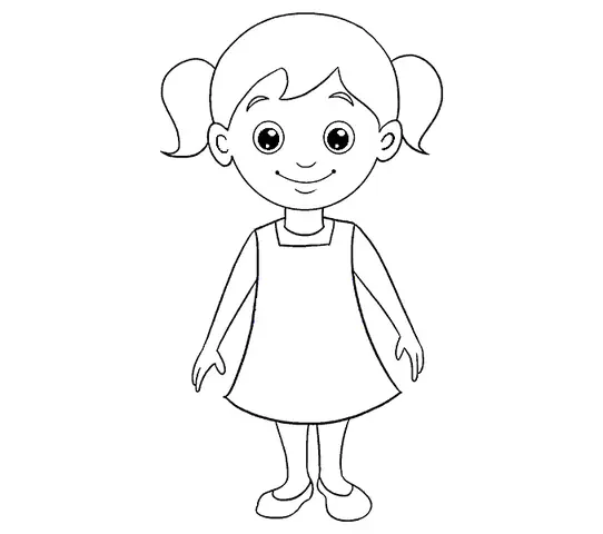Cách Vẽ Một Bạn Gái