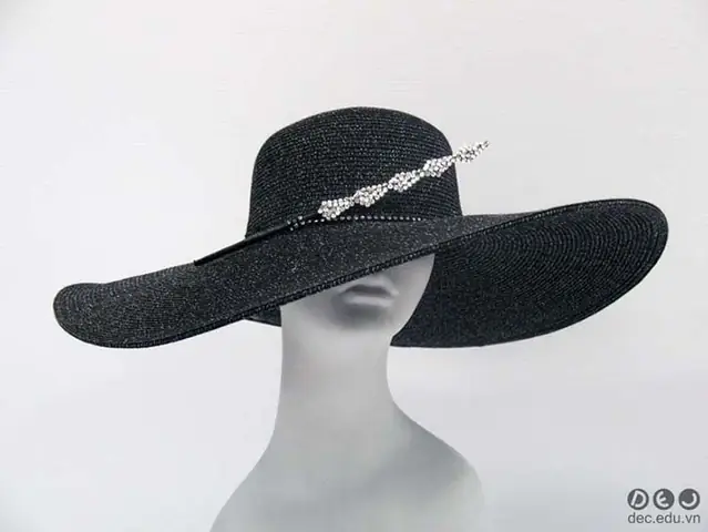Cách Vẽ Mũ Rộng Vành