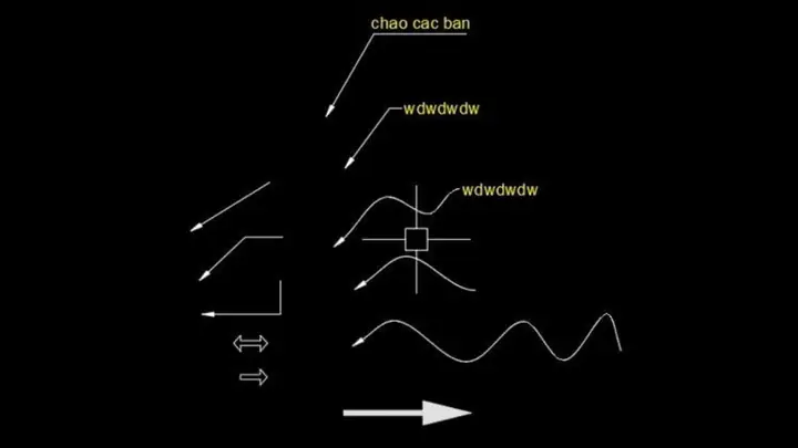 Cách Vẽ Mũi Tên Trong Autocad Cách Vẽ Mũi Tên Trong Autocad