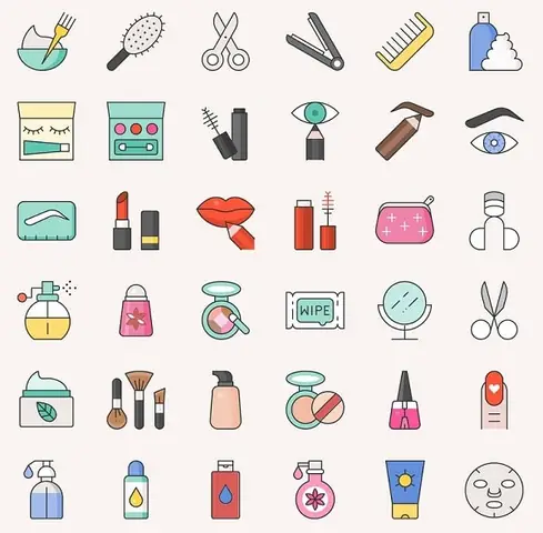 Cách Vẽ Mỹ Phẩm Cute