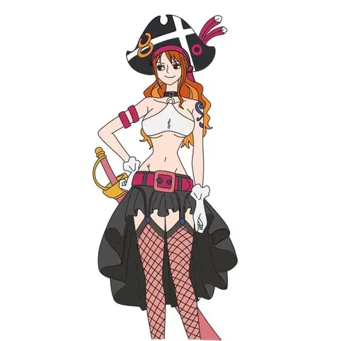 Cách Vẽ Nami One Piece