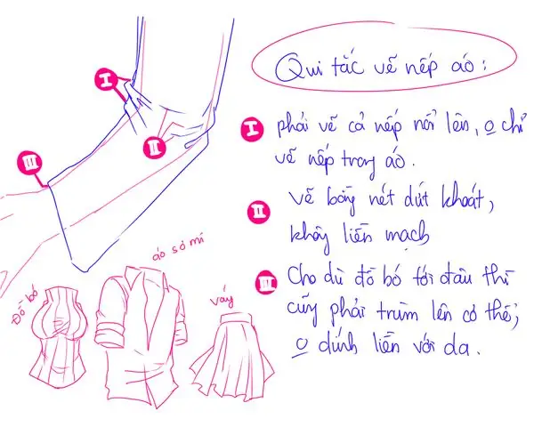 Cách Vẽ Nếp Nhănquần Nam
