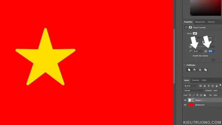 Cách Vẽ Ngôi Sao Trong Photoshop