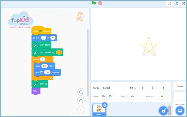 Cách Vẽ Ngôi Sao Trong Scratch Cách Vẽ Ngôi Sao Trong Scratch