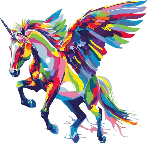 Cách Vẽ Ngựa Thần Pegasus