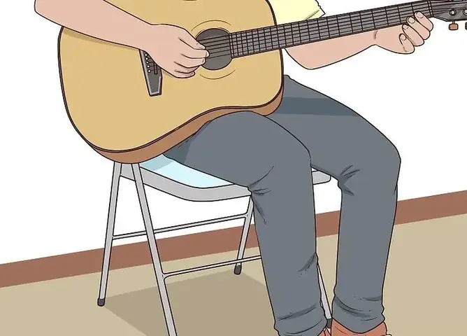 Cách Vẽ Người Đánh Đàn