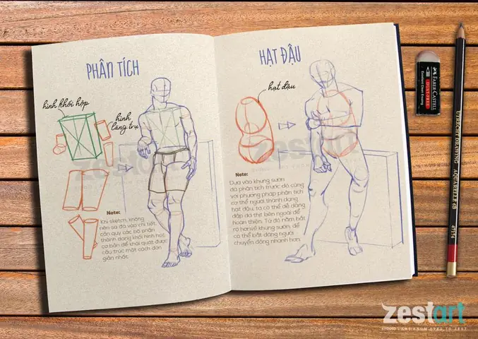Cách Vẽ Người Minh Hoa