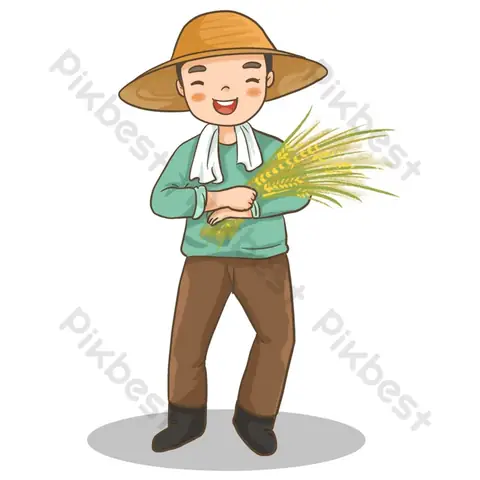 Cách Vẽ Người Nông Dân