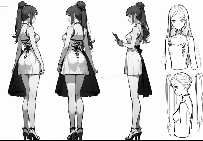 Cách Vẽ Nguyên Người Anime