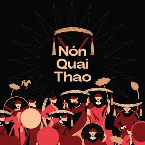 Cách Vẽ Nón Quai Thao