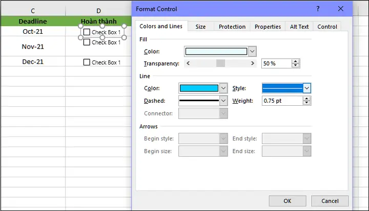 Cách Vẽ Ô Vuông Trong Excel