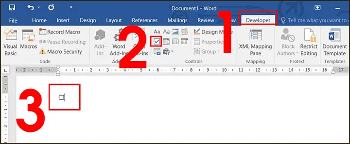 Cách Vẽ Ô Vuông Trong Word