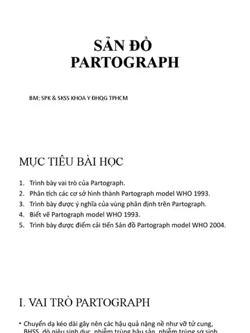 Cách Vẽ Partograph Độ Lọt