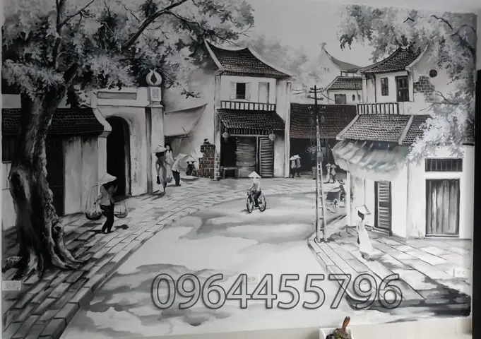 Cách Vẽ Phố Cổ Hà Nội