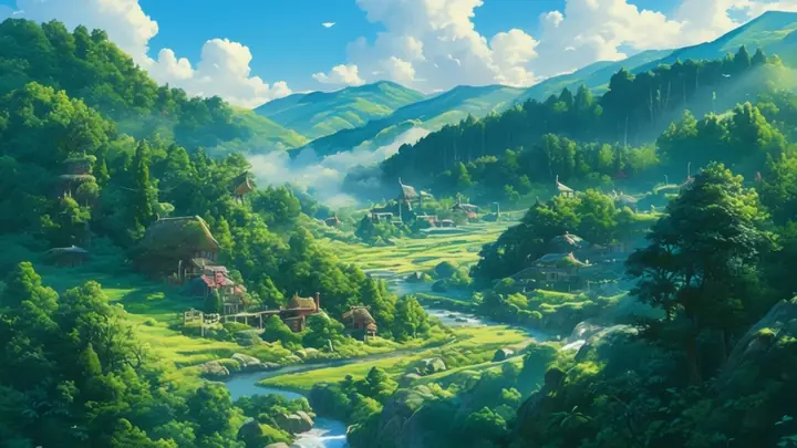 Cách Vẽ Phong Cảnh Anime