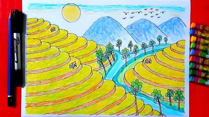 Cách Vẽ Phong Cảnh Thiên Nhiên Cách Vẽ Phong Cảnh Thiên Nhiên