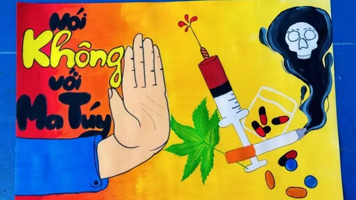Cách Vẽ Phòng Chống Ma Túy
