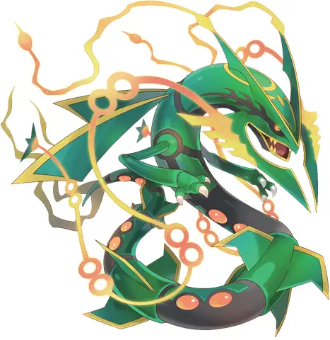 Cách Vẽ Pokemon Mega Rayquaza Cách Vẽ Pokemon Mega Rayquaza