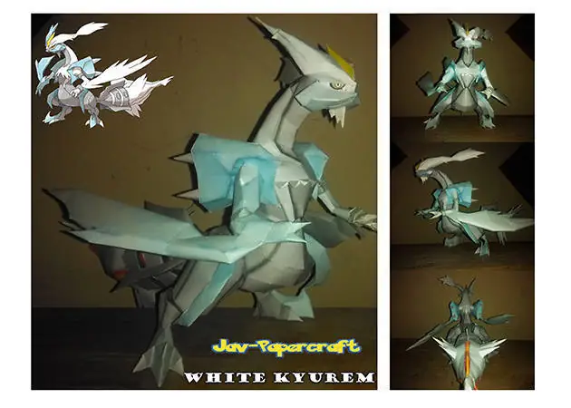 Cách Vẽ Pokemon White Kyurem