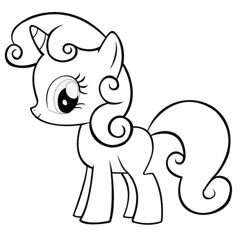 Cách Vẽ Pony Dễ Nhất