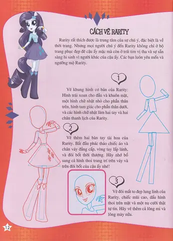 Cách Vẽ Pony Hình Người Cách Vẽ Pony Hình Người