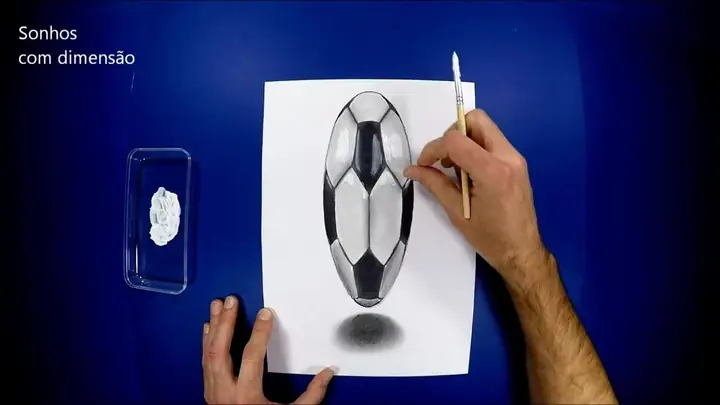 Cách Vẽ Quả Bóng 3d