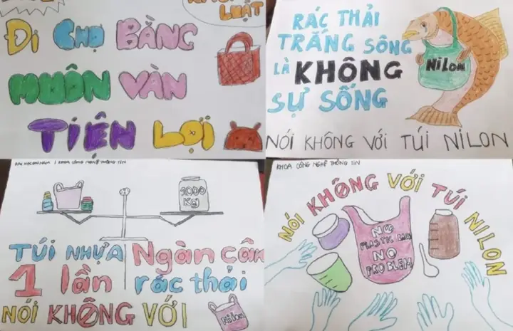 Cách Vẽ Rác Thải Nhựa