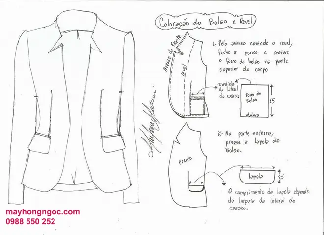 Cách Vẽ Rập Áo Vest Nữ Cách Vẽ Rập Áo Vest Nữ
