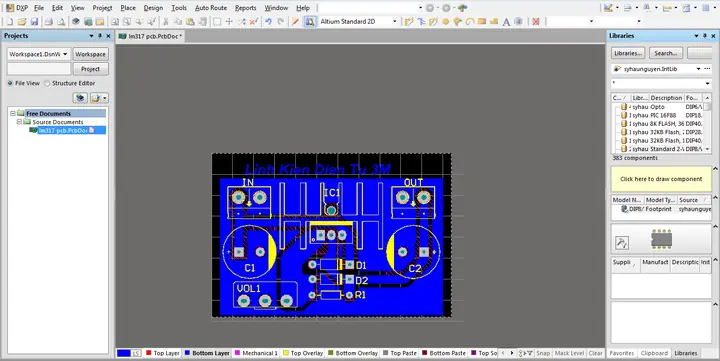 Cách Vẽ Relay Trong Altium