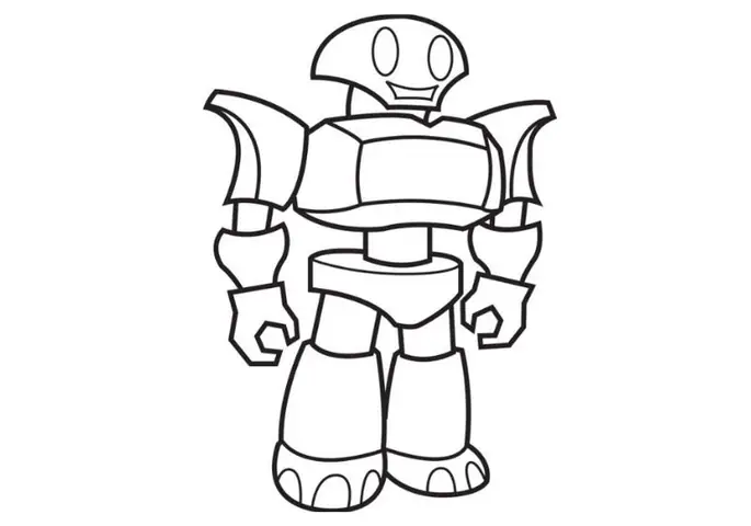 Cách Vẽ Robot Dễ Nhất