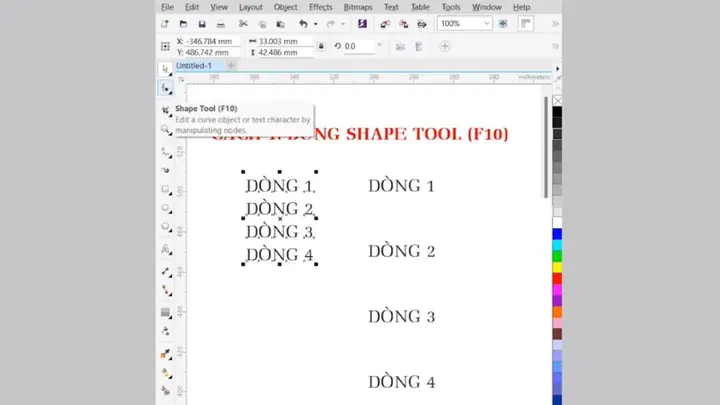 Cách Vẽ Shape Trong Corel Cách Vẽ Shape Trong Corel