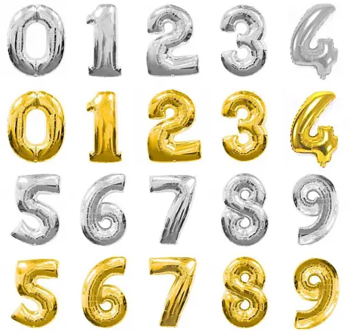 Cách Vẽ Số Bong Bóng
