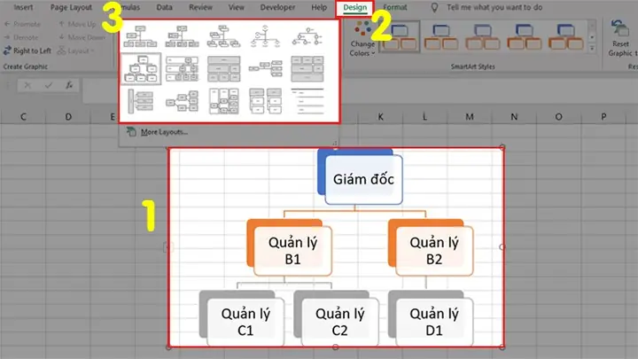 Cách Vẽ Sơ Đồ Trong Excel