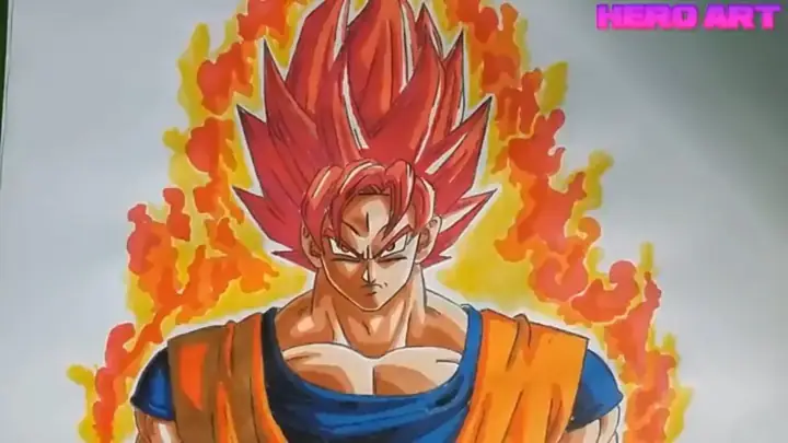 Cách Vẽ Songoku Cấp 4