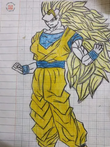 Cách Vẽ Songoku Cấp 5