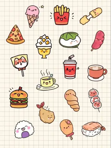 Cách Vẽ Sticker Mon Ăn Cách Vẽ Sticker Mon Ăn