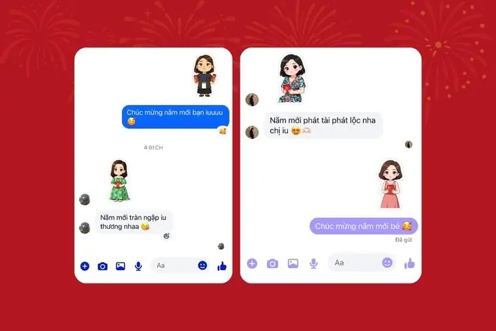 Cách Vẽ Sticker Tin Nhan