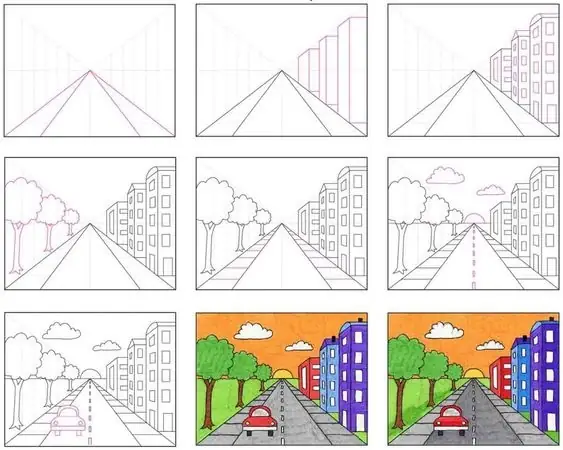 Cách Vẽ Thành Phố Đơn Giản Cách Vẽ Thành Phố Đơn Giản