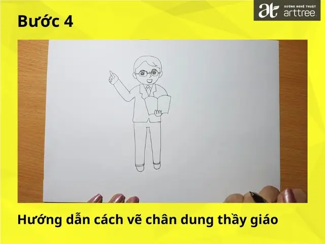 Cách Vẽ Thầy Giáo Đơn Giản Cách Vẽ Thầy Giáo Đơn Giản