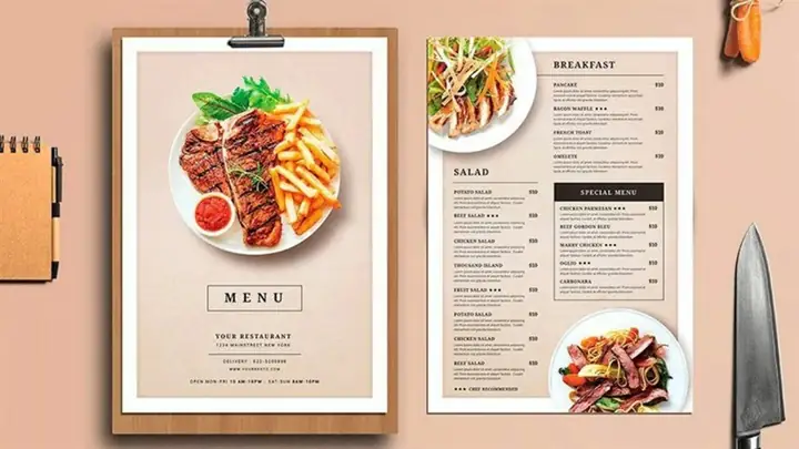 Cách Vẽ Thực Đơn Đẹp Cách Vẽ Thực Đơn Đẹp