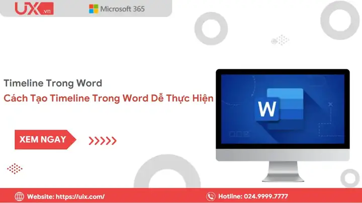 Cách Vẽ Timeline Trên Word