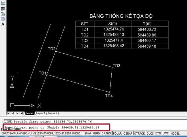 Cách Vẽ Tọa Độ Trong Autocad Cách Vẽ Tọa Độ Trong Autocad