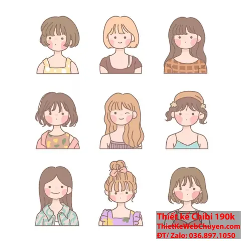 Cách Vẽ Tóc Chibi Đẹp Cách Vẽ Tóc Chibi Đẹp